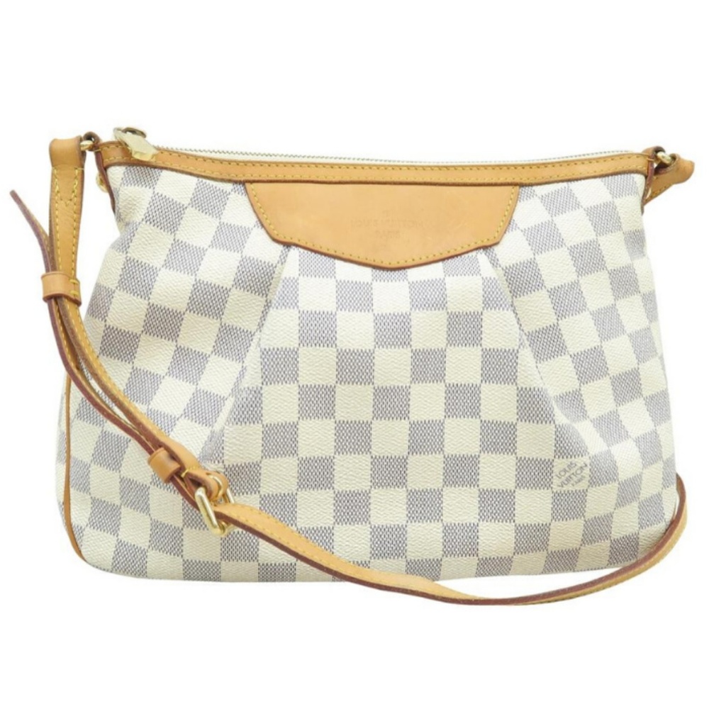 💯Auth Louis Vuitton Siracusa Pm Cross Body Bag